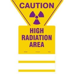 Three Pocket 12" Yield Sign - Caution HRA