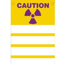 Four Pocket Rope Cut Out Sign
