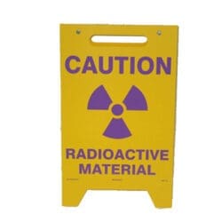 Fold Up Barricade Sign