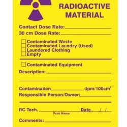 CRM 4" x 6" - Write On Label