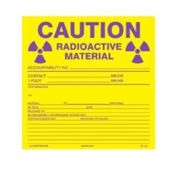 CRM 6" x 6" - Write On Label
