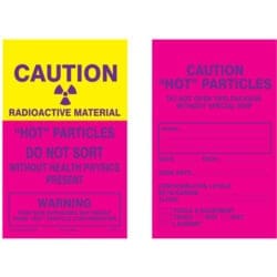 CRM/Hot Particles 5" x 8" - Tag