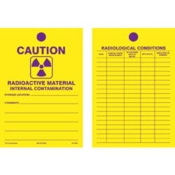 CRM/Internal Contamination 4.5" x 6.5" - Tag