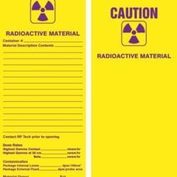 CRM 3.5" x 9" (both side printed) - Tag