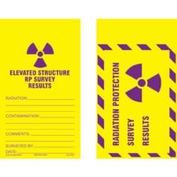 Elevated Structure RP Survey Results 3" x 5" - Tag