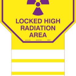Five Pocket 12" Octagonal Sign - Danger Locked HRA