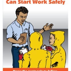 ALARA Sign - Get Briefed So You Can Start Work Safely