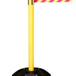 Heavy Duty Single Belt Safety Stanchion