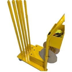 Steel Stanchion Cart 12"